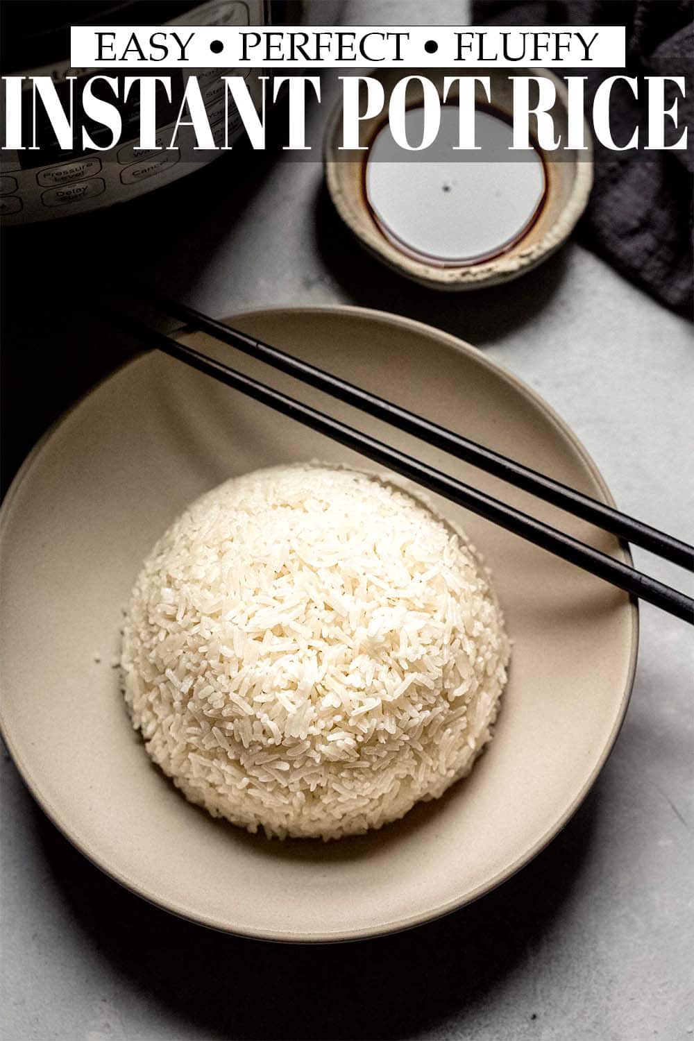 Instant Pot Rice (How to Use the Instant Pot Rice Setting)