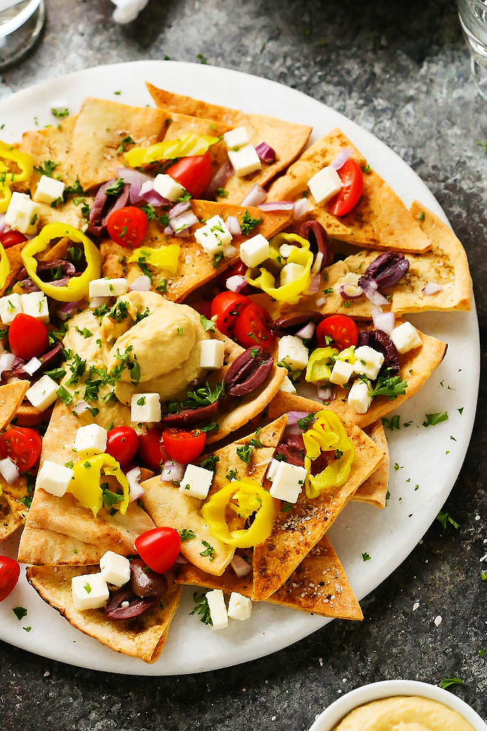 Mediterranean Nachos - Mediterranean diet recipes