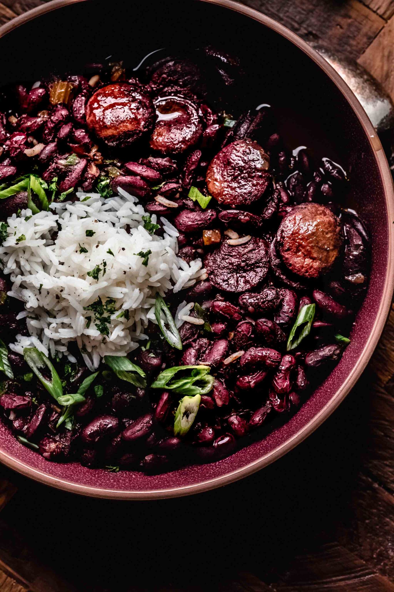 Instant Pot Red Beans and Rice with Sausage