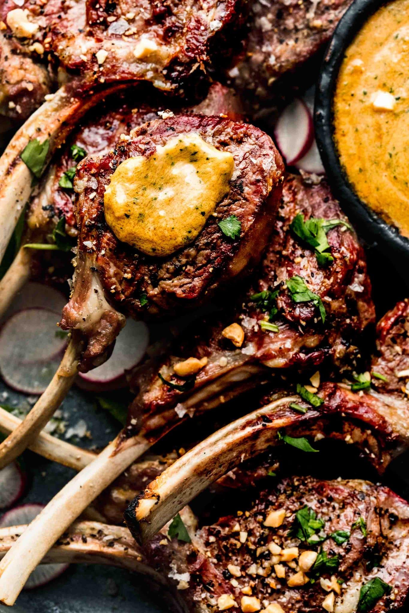 Lamb Chops with Peanut Sauce (Satay Lamb Chops)