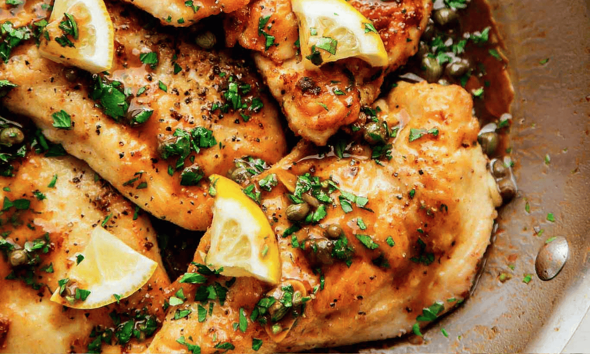 Chicken Piccata with Lemon Butter Sauce (Easy 30-Minute Recipe)
