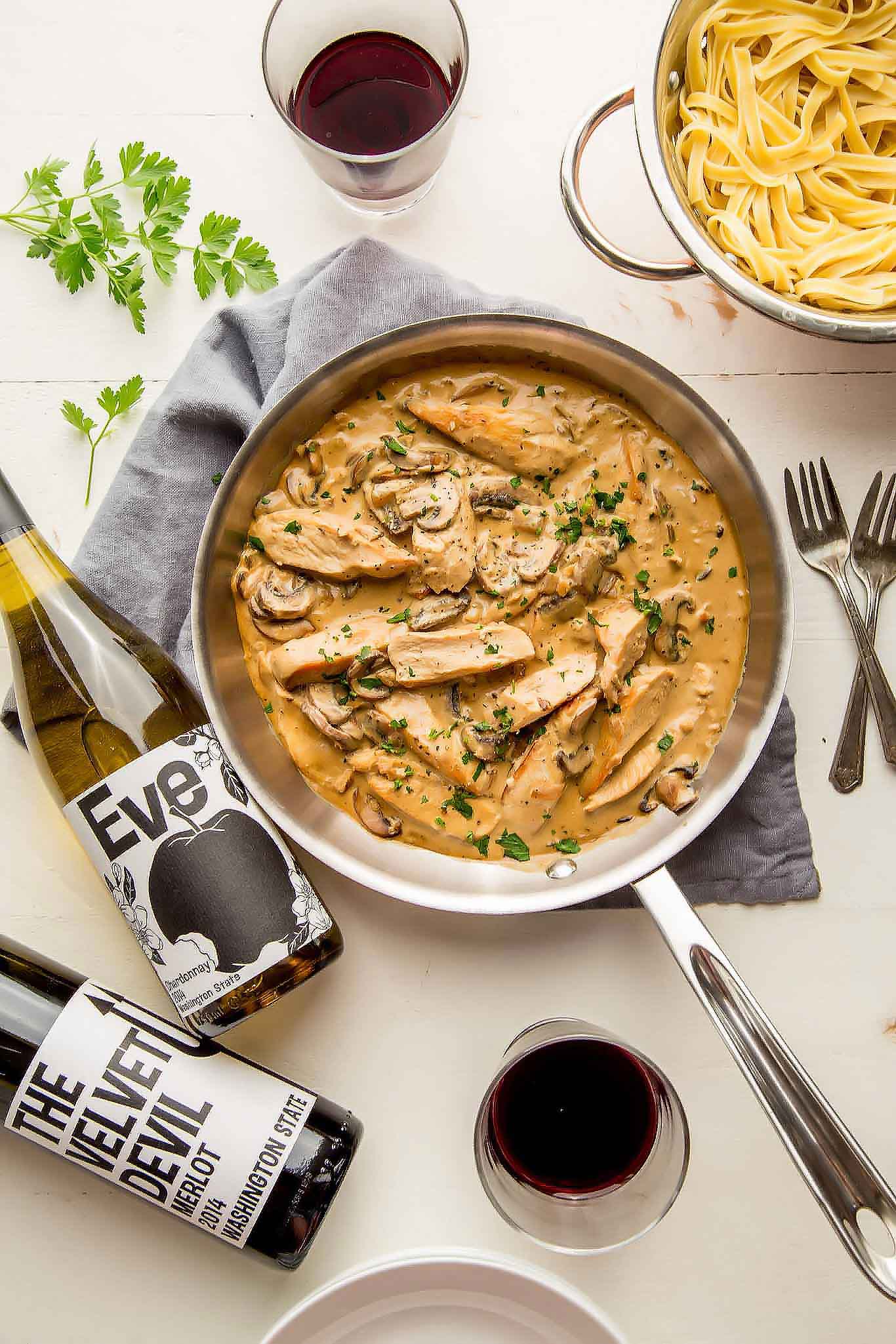ChickenMarsalaMascarponeMarsala Platings + Pairings