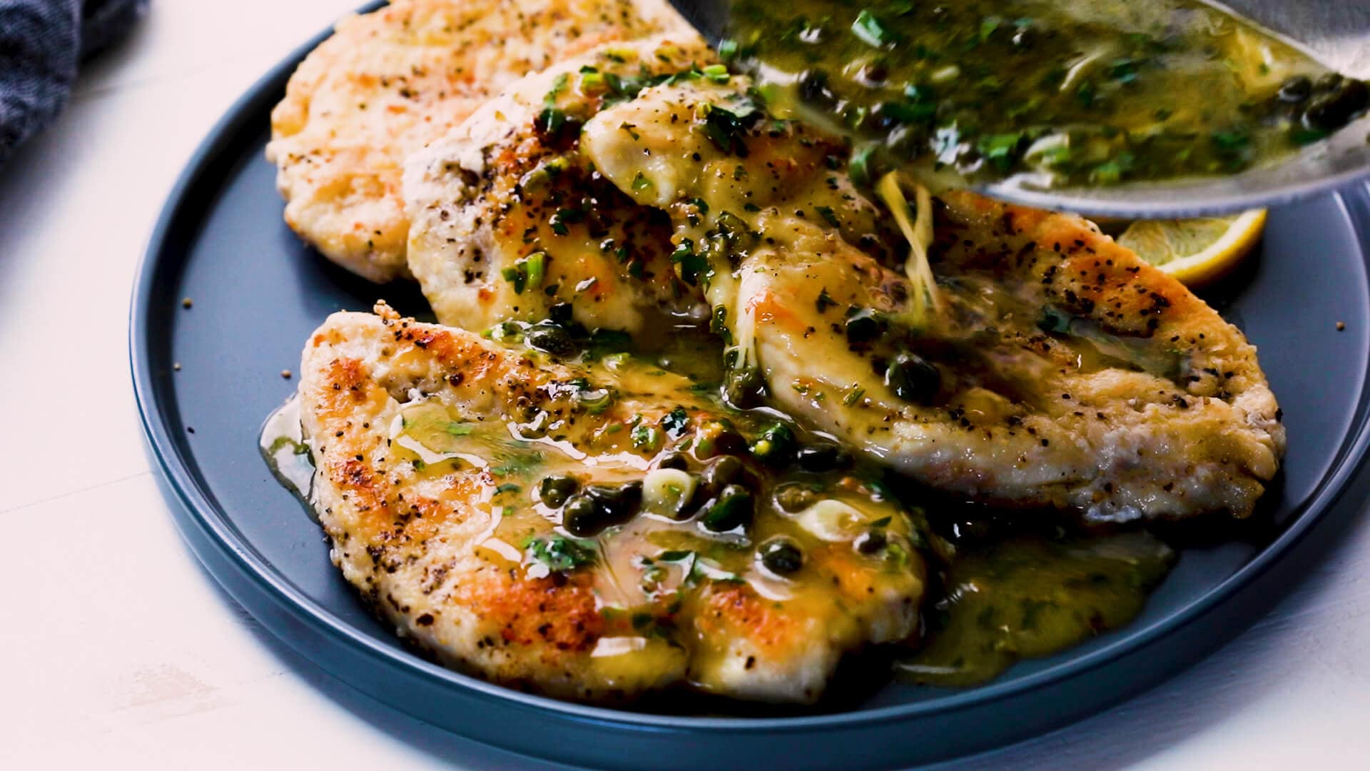 Easy Chicken Piccata + VIDEO (30 Minute Recipe) Platings + Pairings