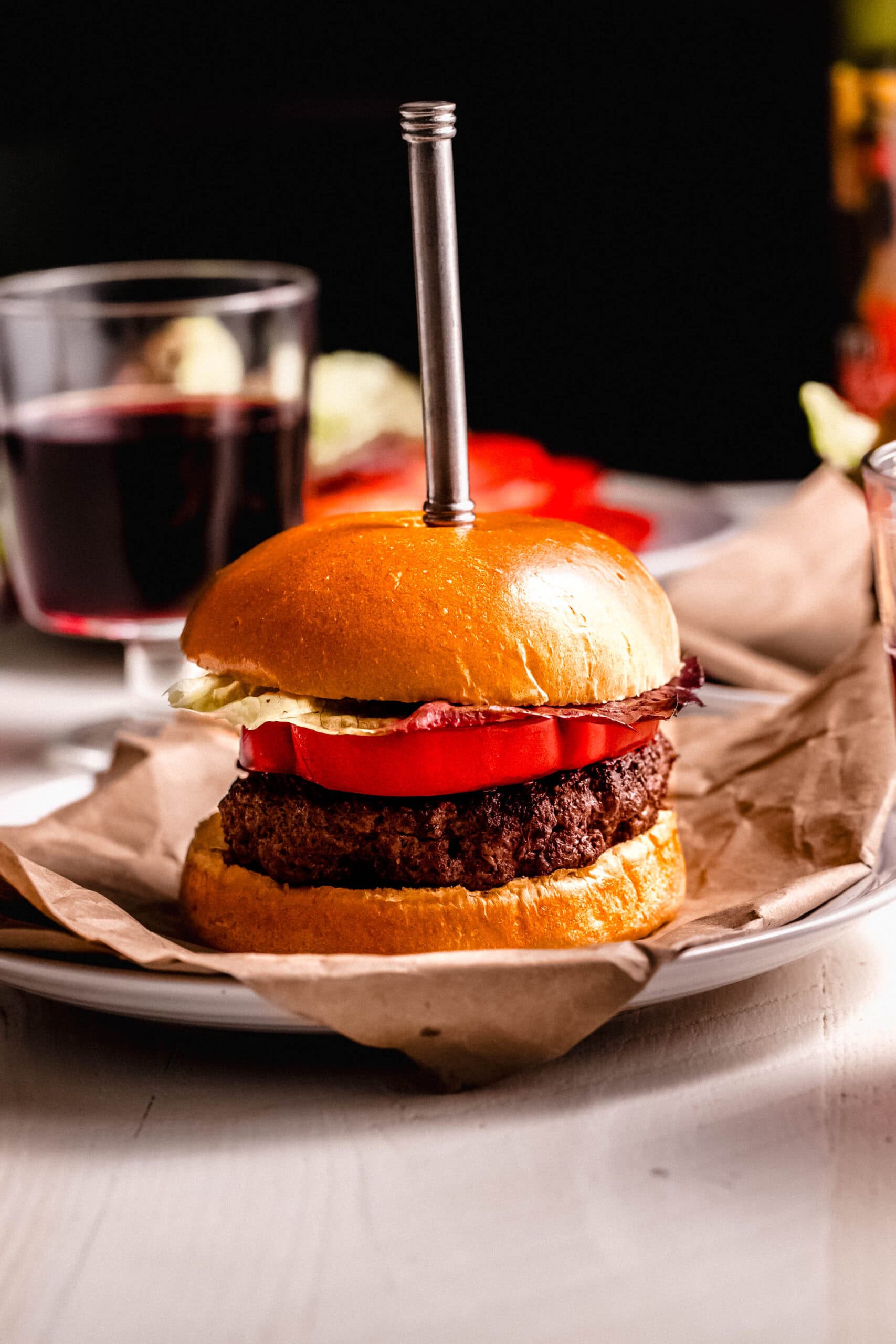 Red Wine Burgers Recipe