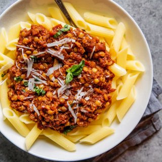 This Lentil Bolognese Sauce can be made in no time with the help of your Instant Pot.