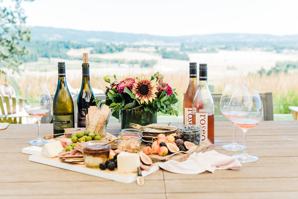 Picnic Ideas for a Day of Wine Tasting - Spread at Penner Ash