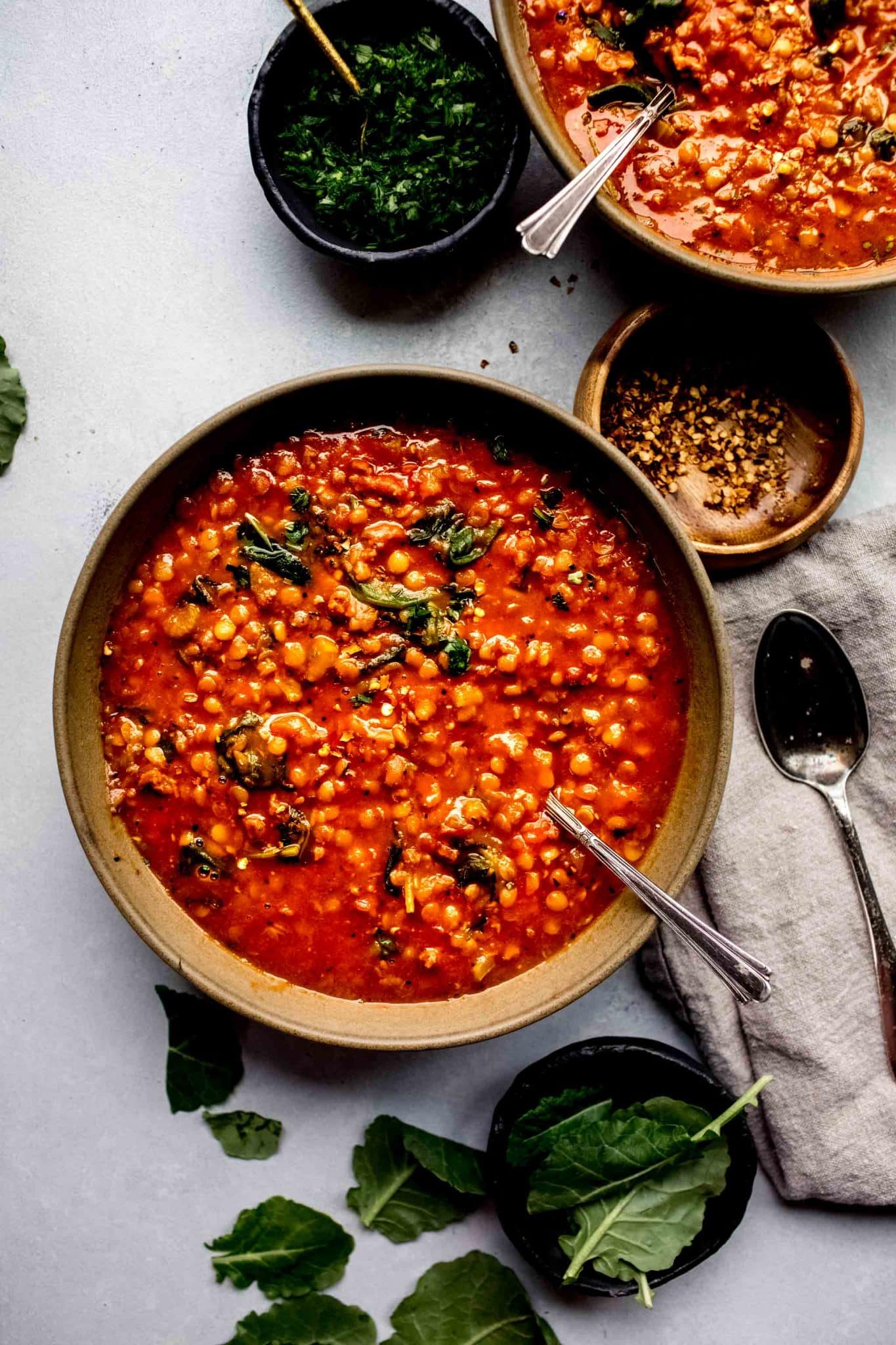 EASY Instant Pot Lentil Soup with Sausage Recipe