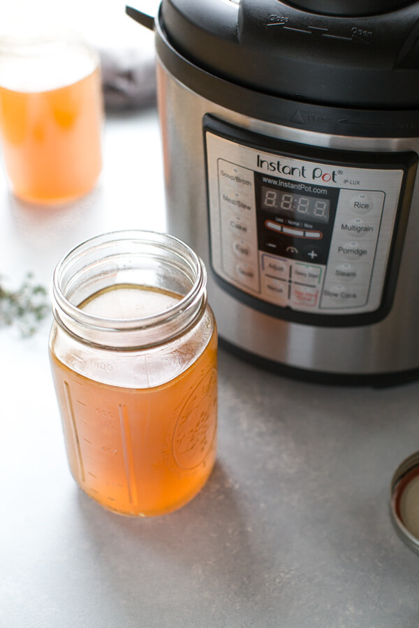 Instant Pot Bone Broth - This recipe is the BEST!