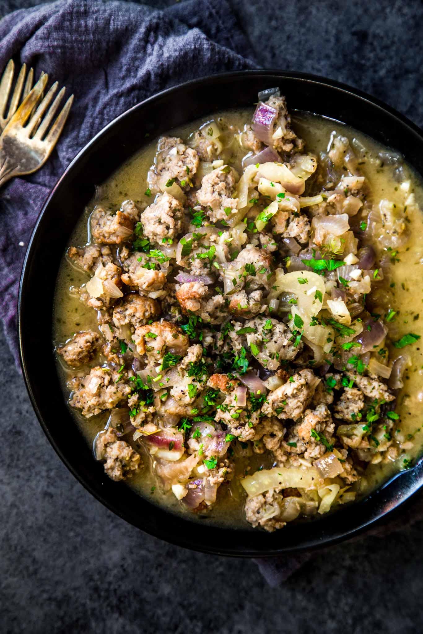 Sausage Ragout with Fennel Recipe Platings + Pairings