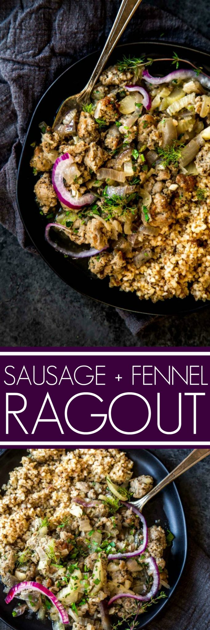Sausage & Fennel Ragout Platings + Pairings