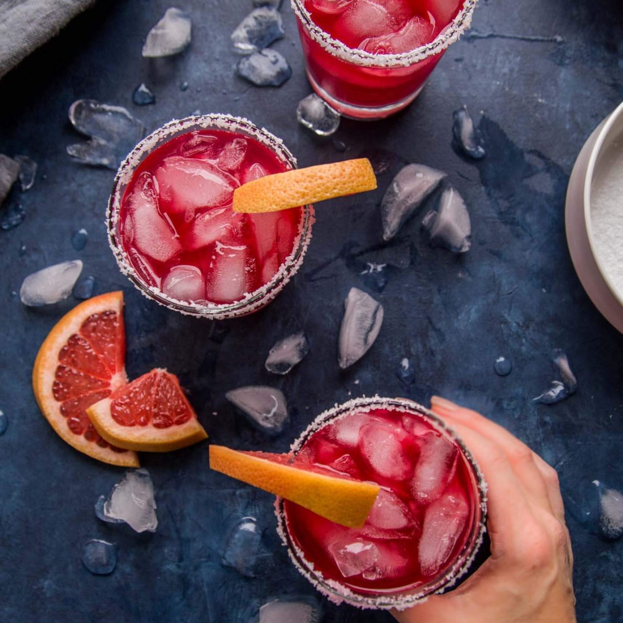 Hibiscus Margarita Platings + Pairings