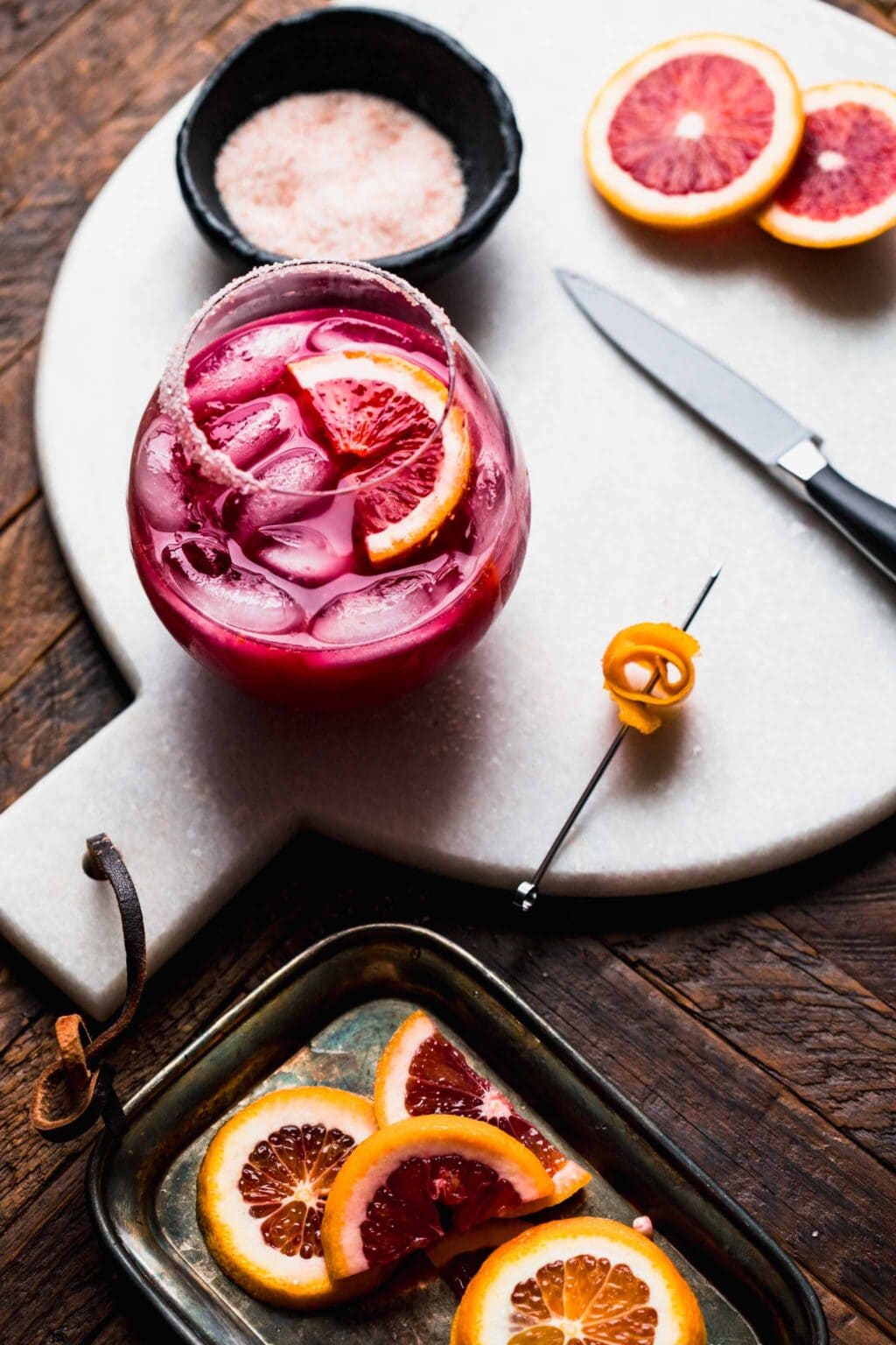 5Ingredient Hibiscus Margaritas (Easy Recipe!!)