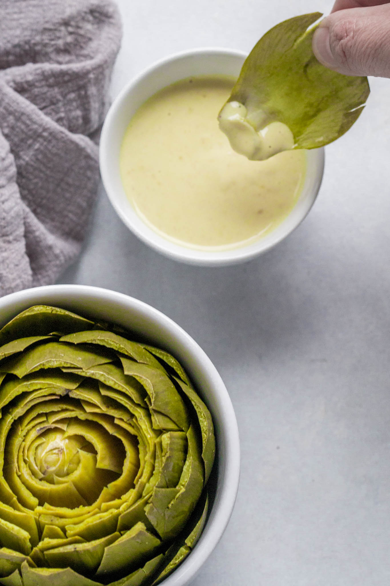 Magic Artichoke Dipping Sauce Platings + Pairings