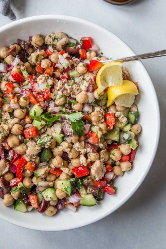 Mediterranean Tuna and Radish Salad