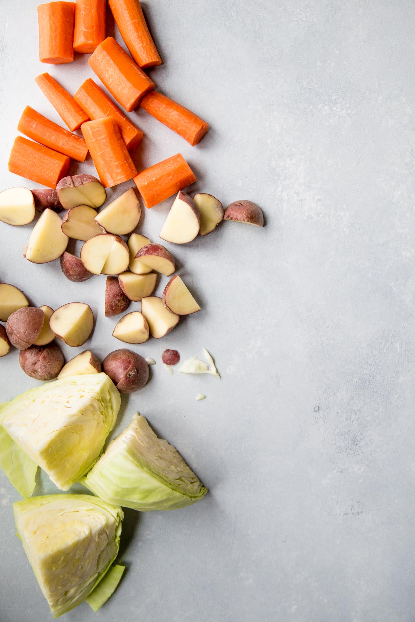 Ingredients for Slow Cooker Corned Beef