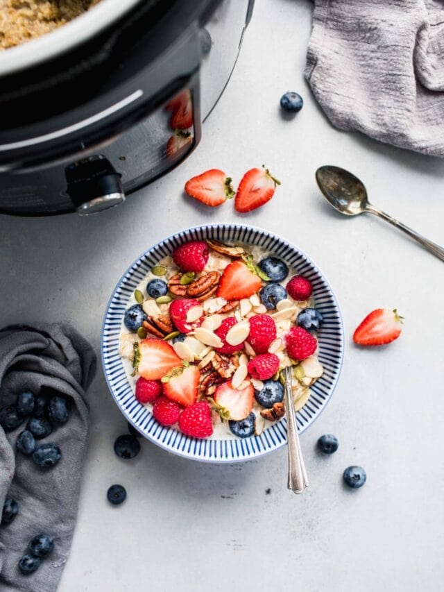Instant Pot Steel Cut Oatmeal