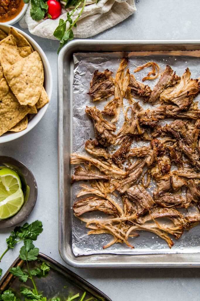 Crispy carnitas from the Instant Pot