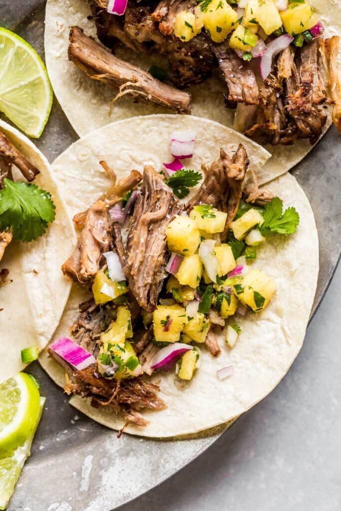 Slow Cooker Carnitas Platings + Pairings