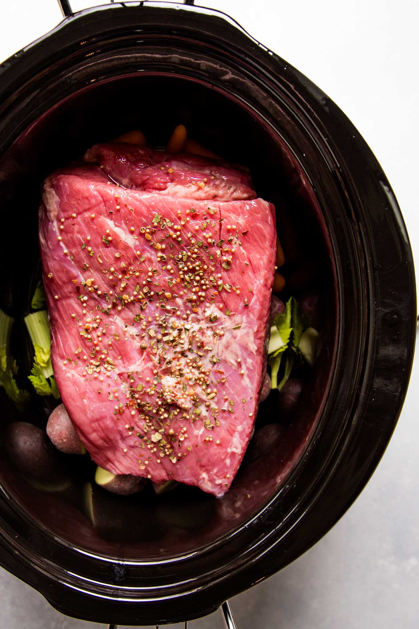 Slow Cooker Corned Beef (Glazed Corned Beef Recipe)