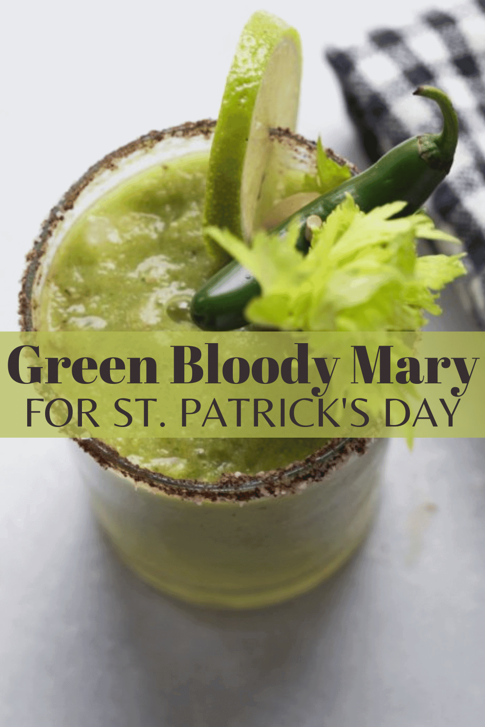 Green Bloody Mary (Tomatillo Bloody Mary Mix)
