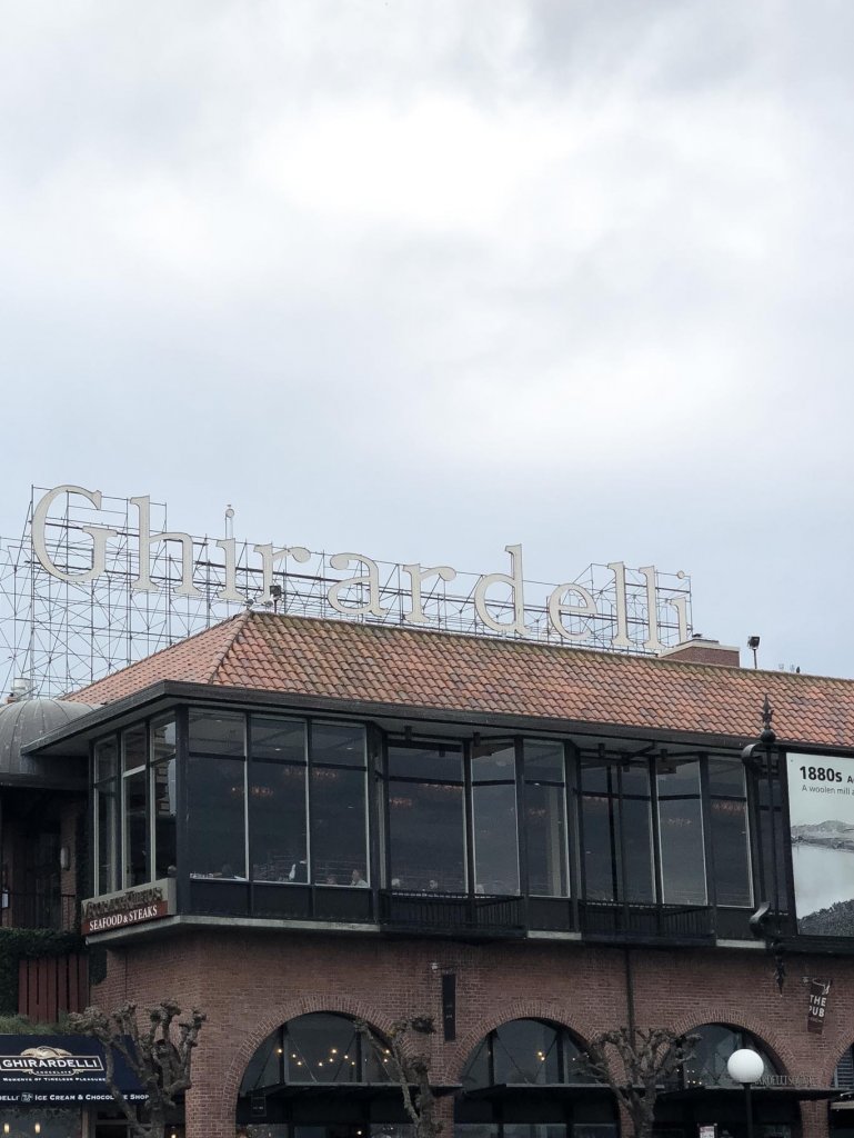 Ghirardelli Chocolate factory in San Francisco