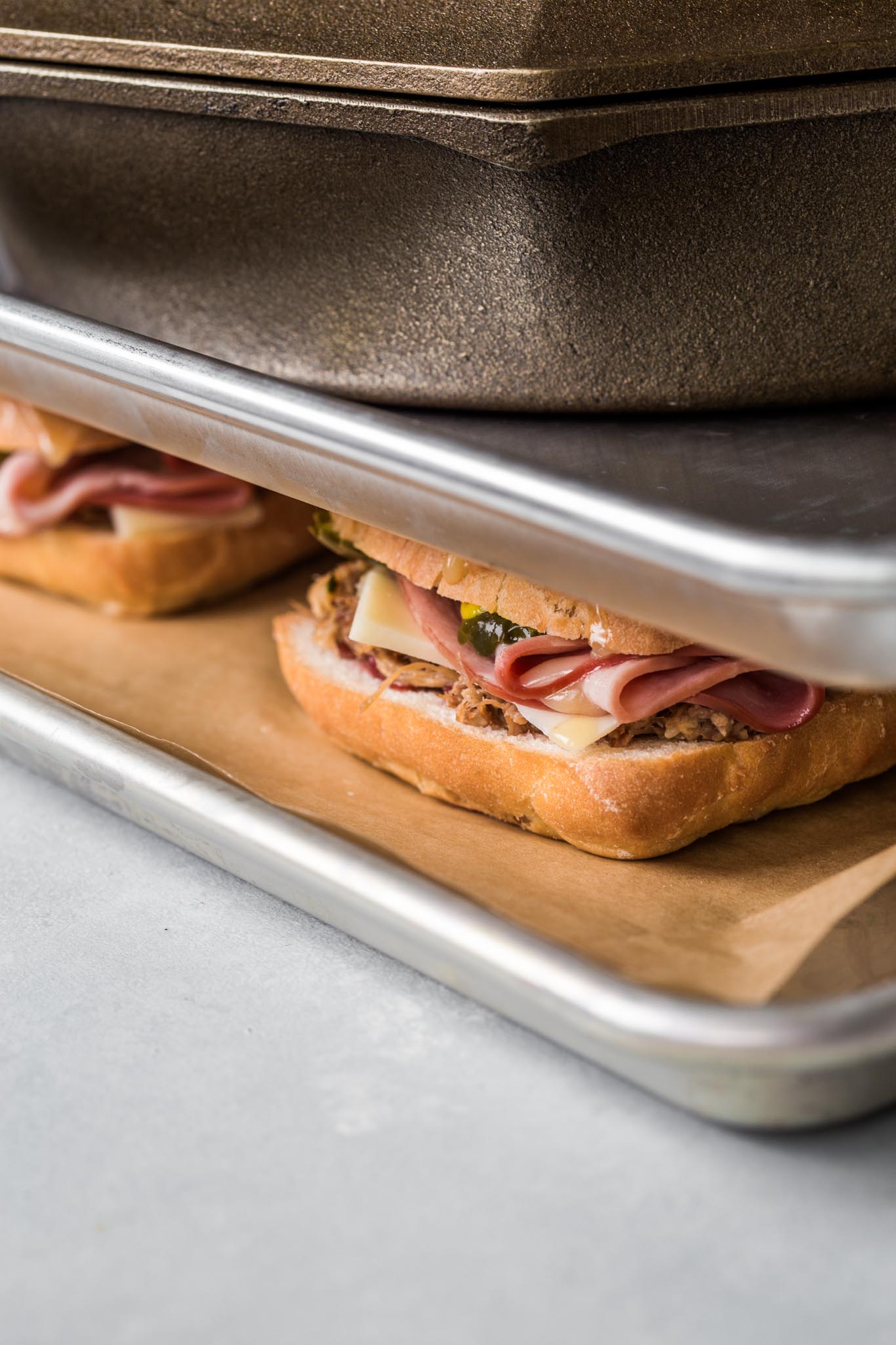 Easy Sheet Pan Cuban Sandwiches (Baked Cubanos)