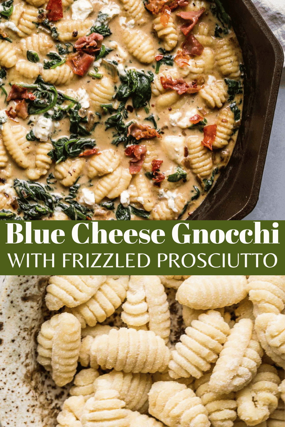 Blue Cheese Gnocchi with Frizzled Prosciutto Platings + Pairings