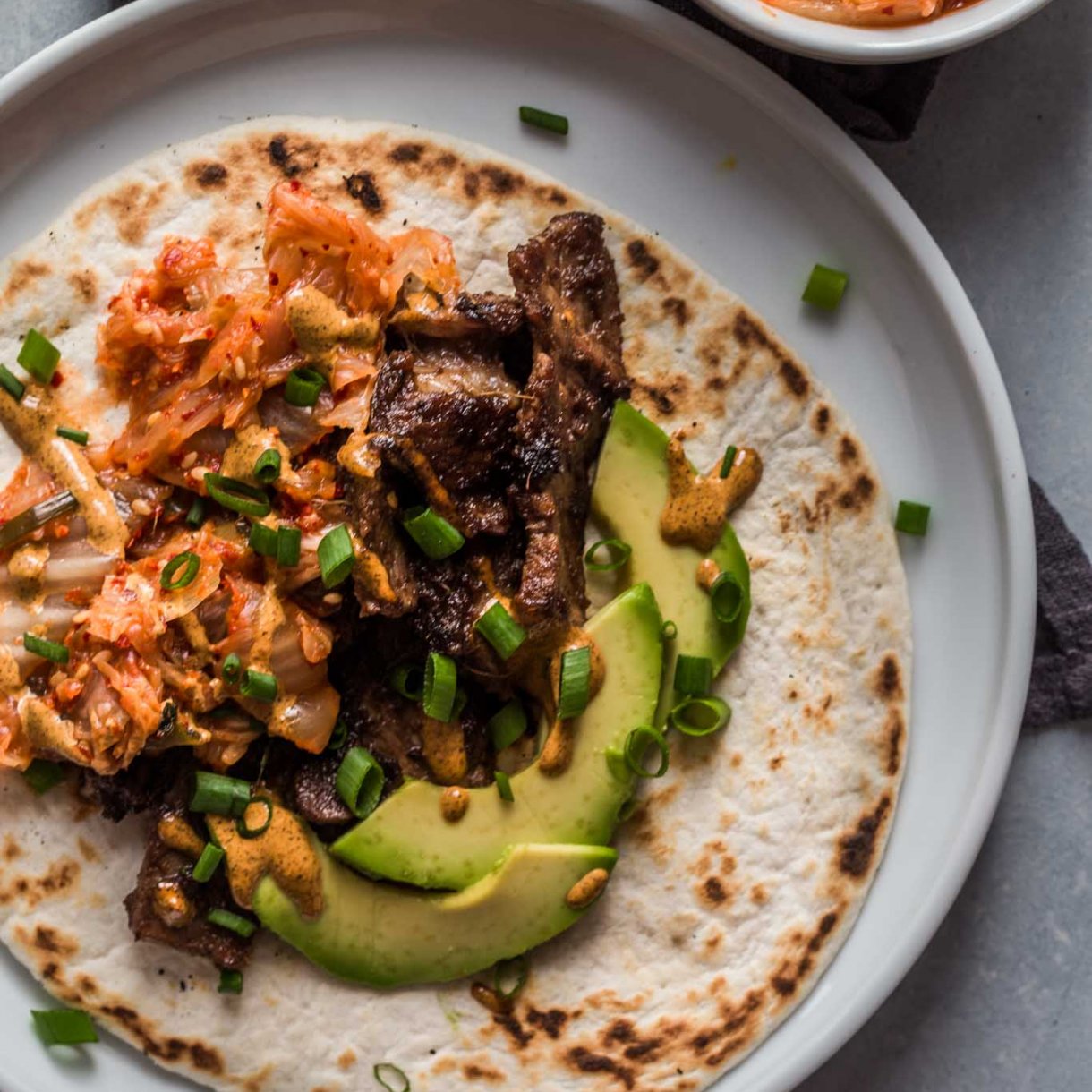Korean Tacos with Bulgogi Beef Platings + Pairings