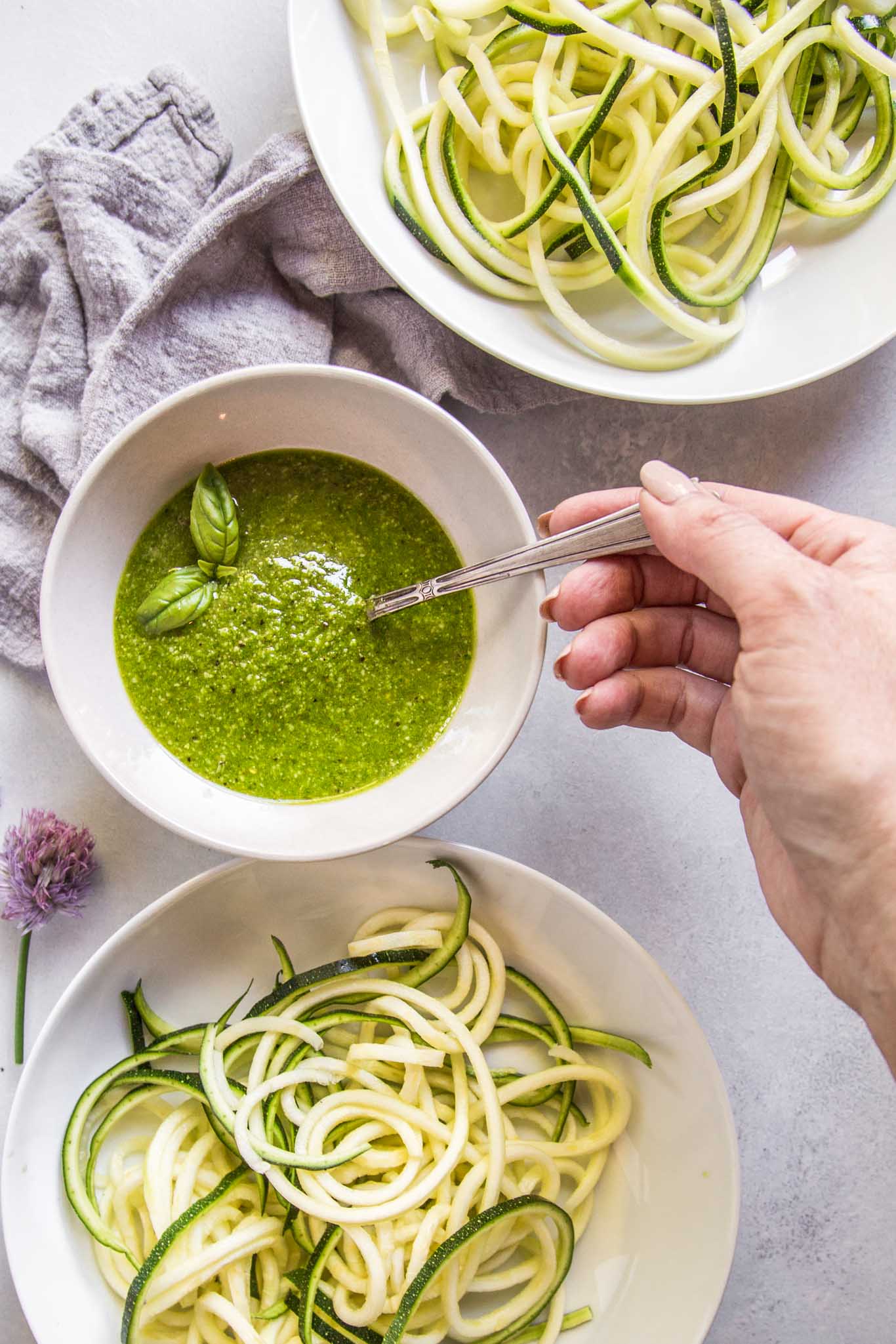 Arugula Pesto Recipe with Parmesan & Lemon Zest