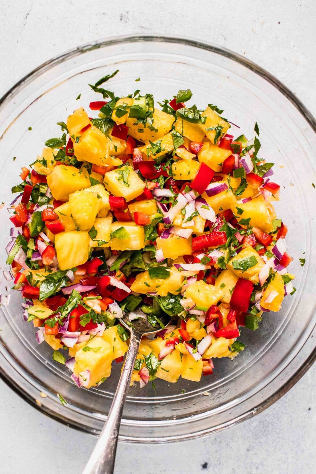 Fresh Pineapple Salsa for Fish, Tacos & More!!!