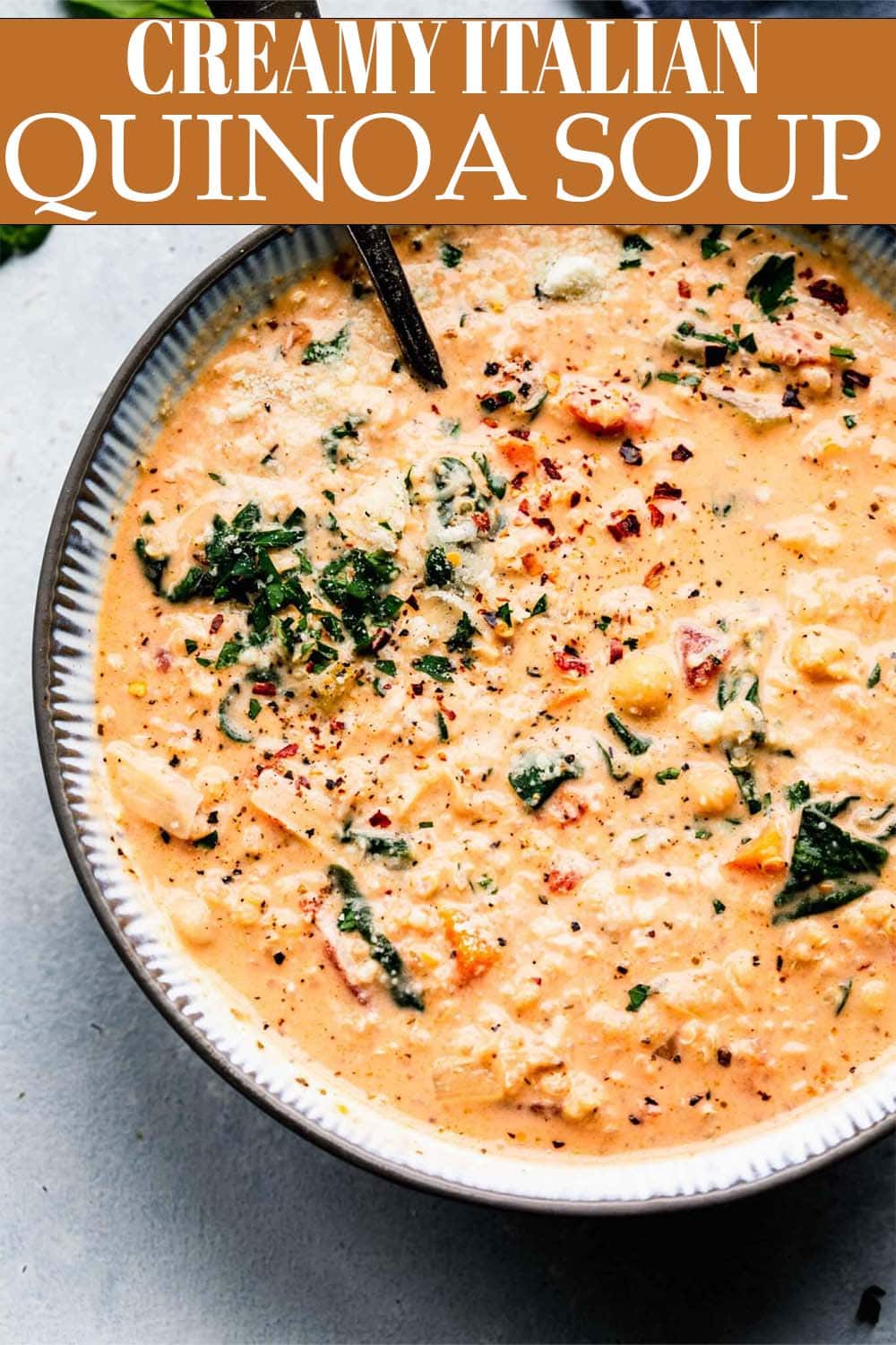 Quinoa Soup // Creamy + Delicious Platings + Pairings