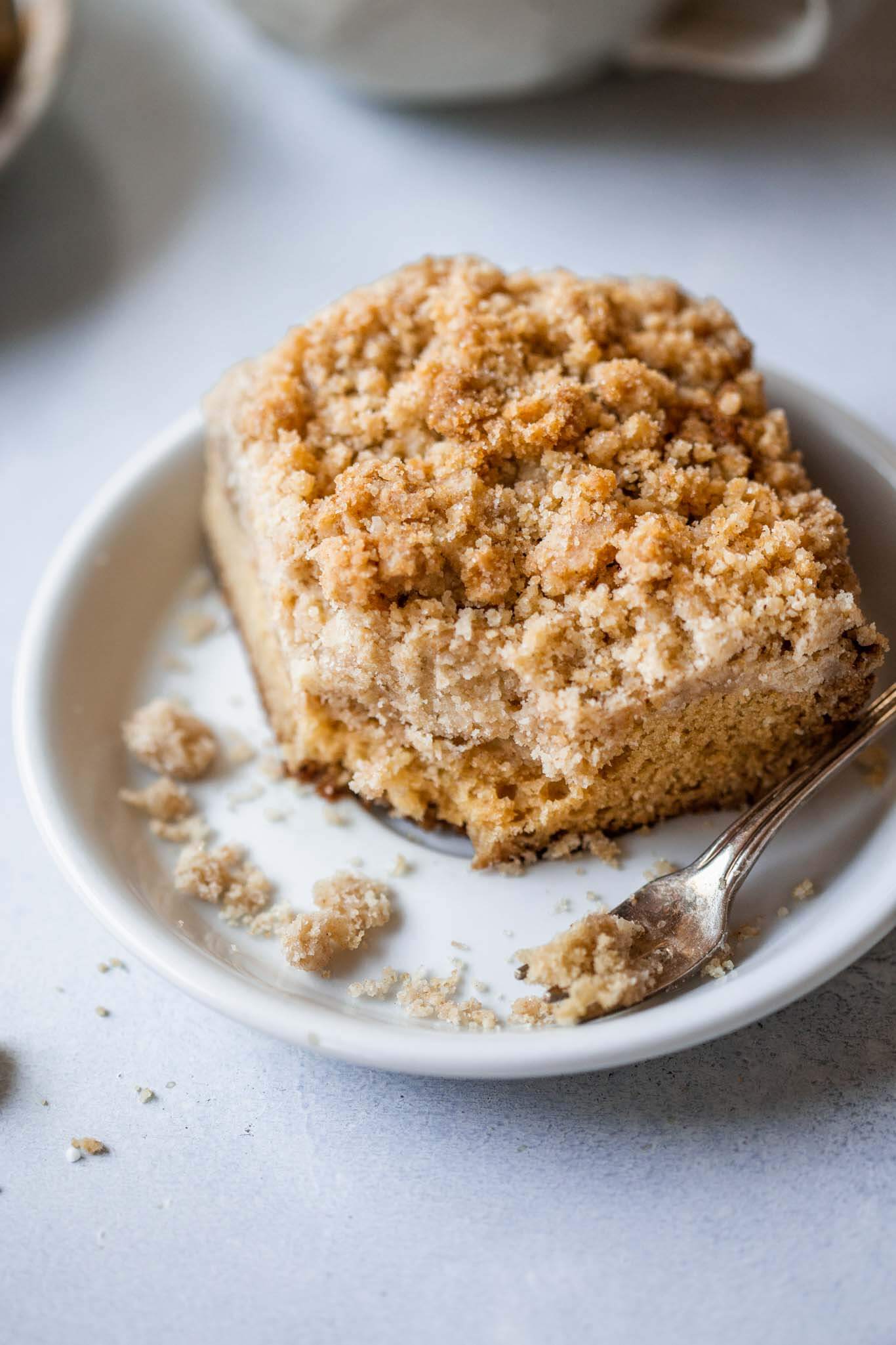 Greek Yogurt Coffee Cake (Moist & Delicious!!!)