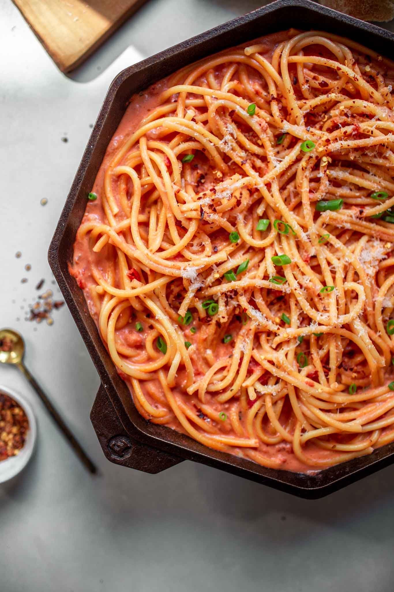 Pasta Alla Vodka Platings + Pairings