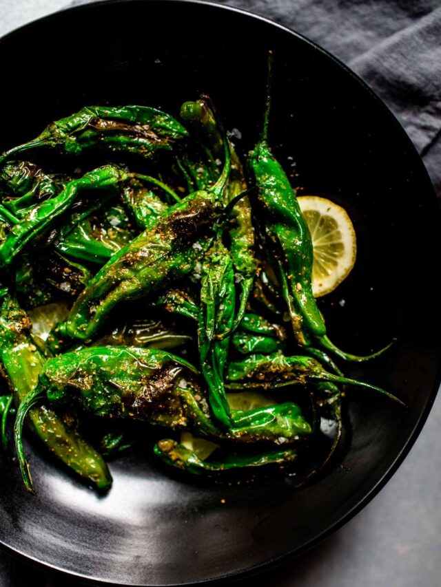 Blistered Shishito Peppers (Quick + Easy Recipe)