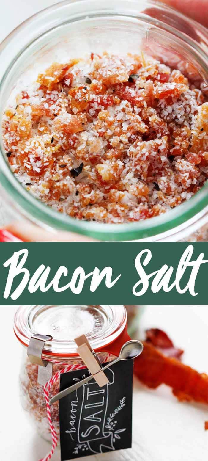 Homemade Bacon Salt Recipe (Food Gift Idea) Platings + Pairings