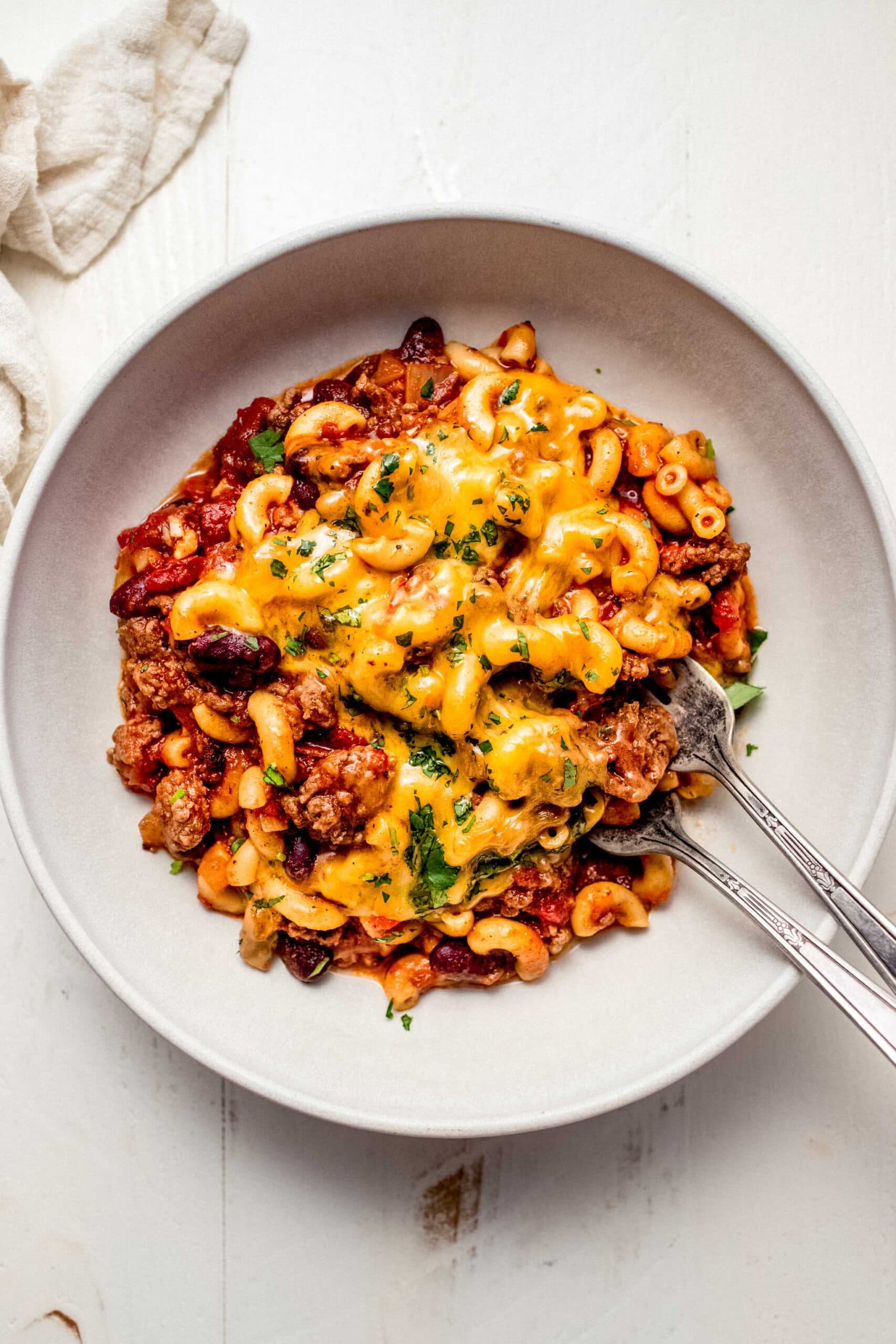 Instant Pot Chili Mac and Cheese