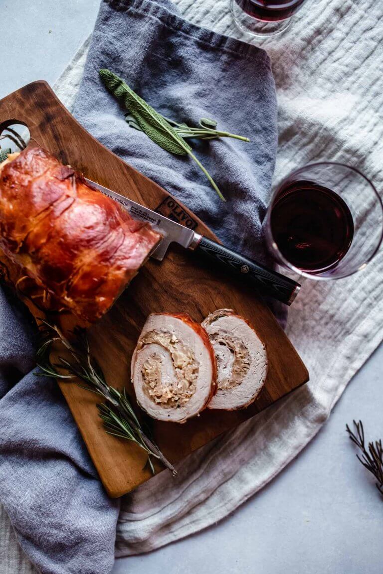 Prosciutto Wrapped Pork Tenderloin Platings + Pairings