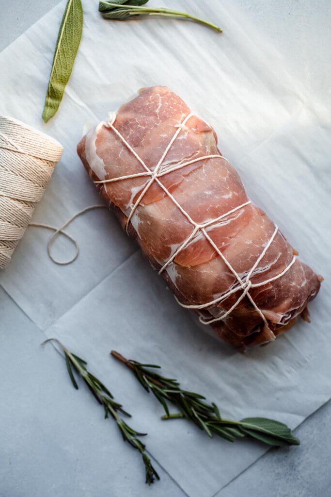 Prosciutto Wrapped Pork Tenderloin Platings + Pairings
