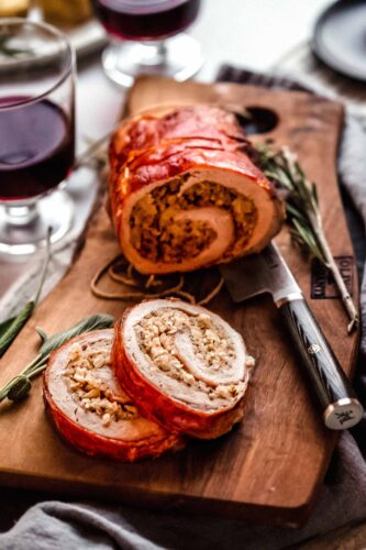 Prosciutto Wrapped Pork Tenderloin