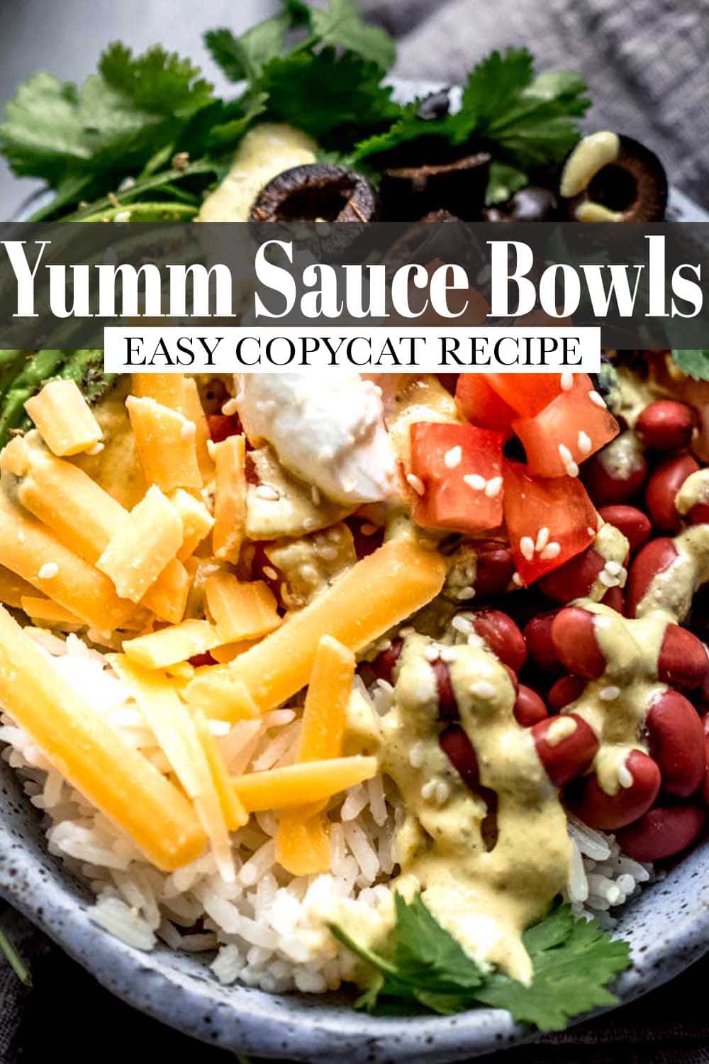 Cafe Yumm Sauce Recipe + How to Make a Yumm Bowl