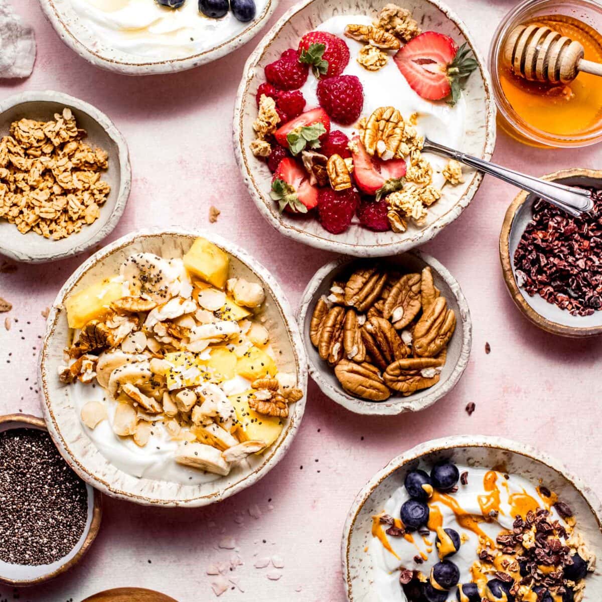 Greek Yogurt Breakfast Bowls