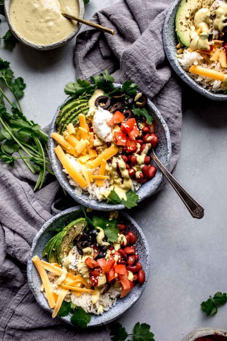 Cafe Yumm Sauce Recipe + How to Make a Yumm Bowl