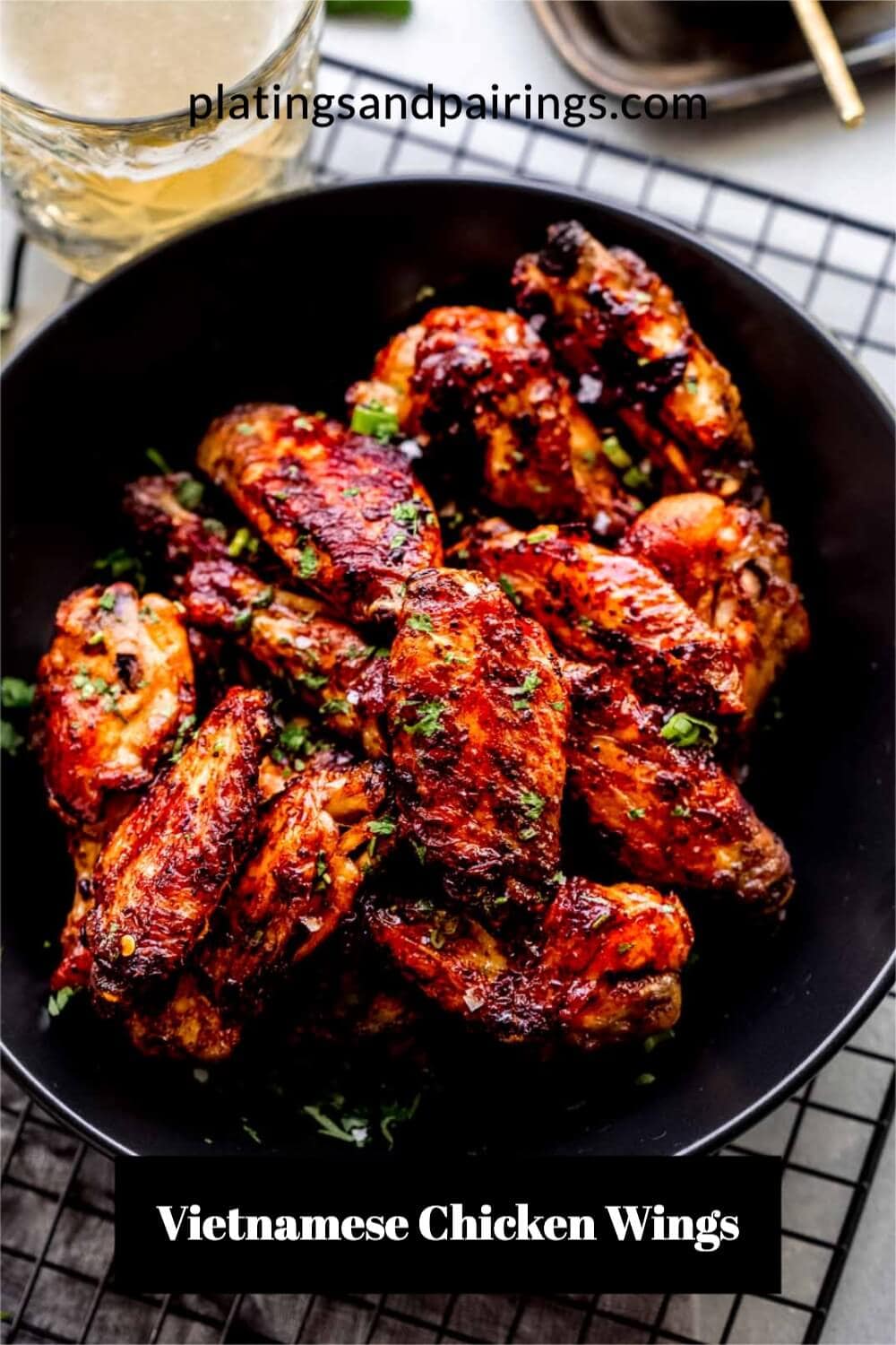 Vietnamese Chicken Wings Recipe Platings + Pairings