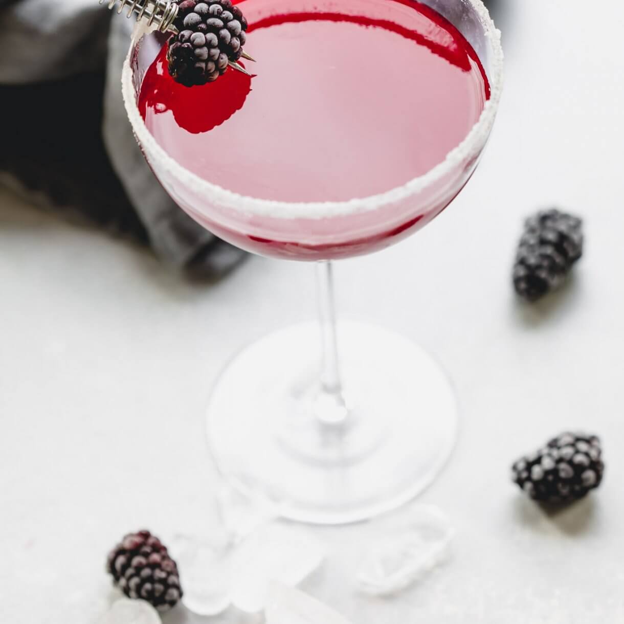 Sous Vide Infused Vodka // Blackberry Lemon Drop Martini Platings + Pairings