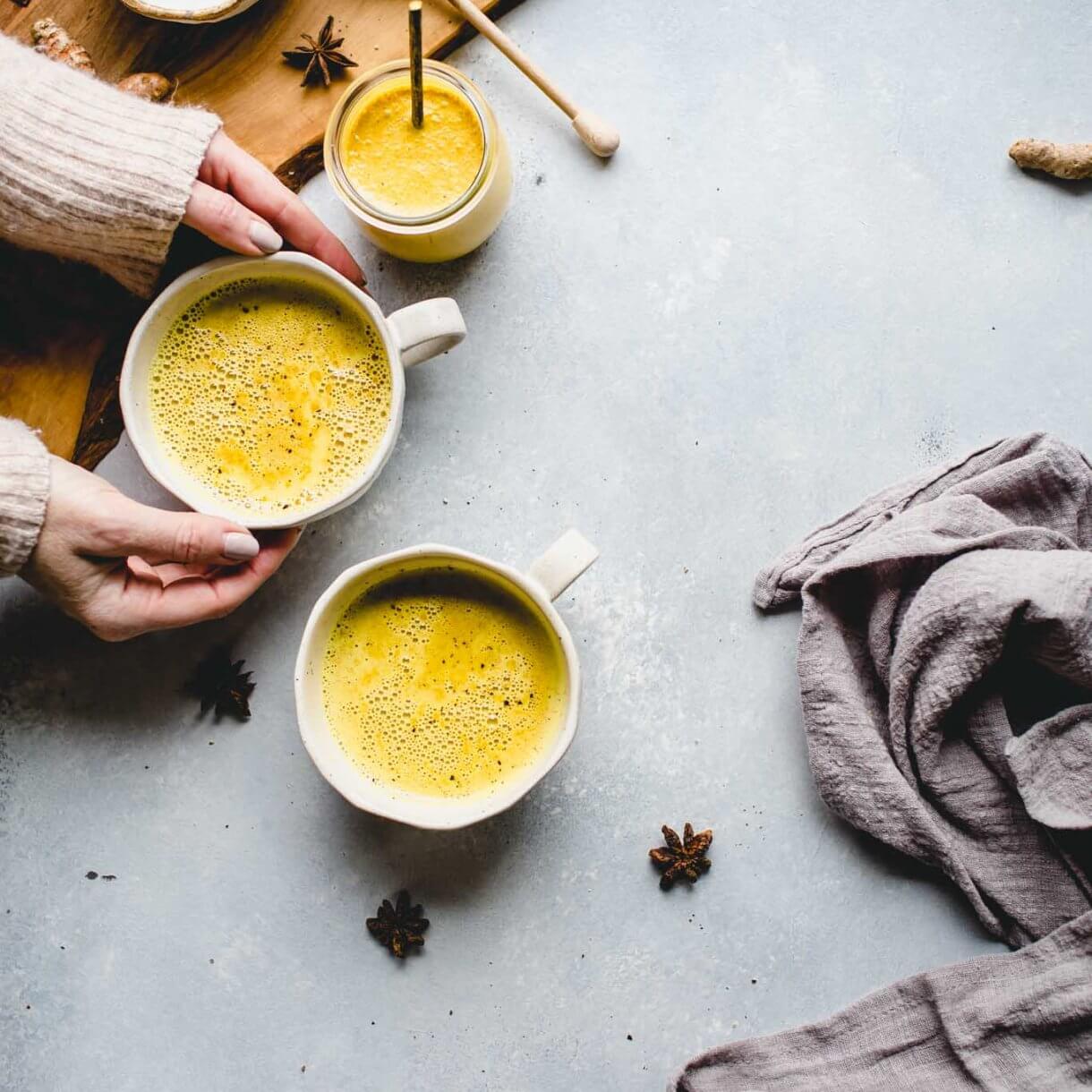 How to Make a Golden Milk Latte (Turmeric Latte)