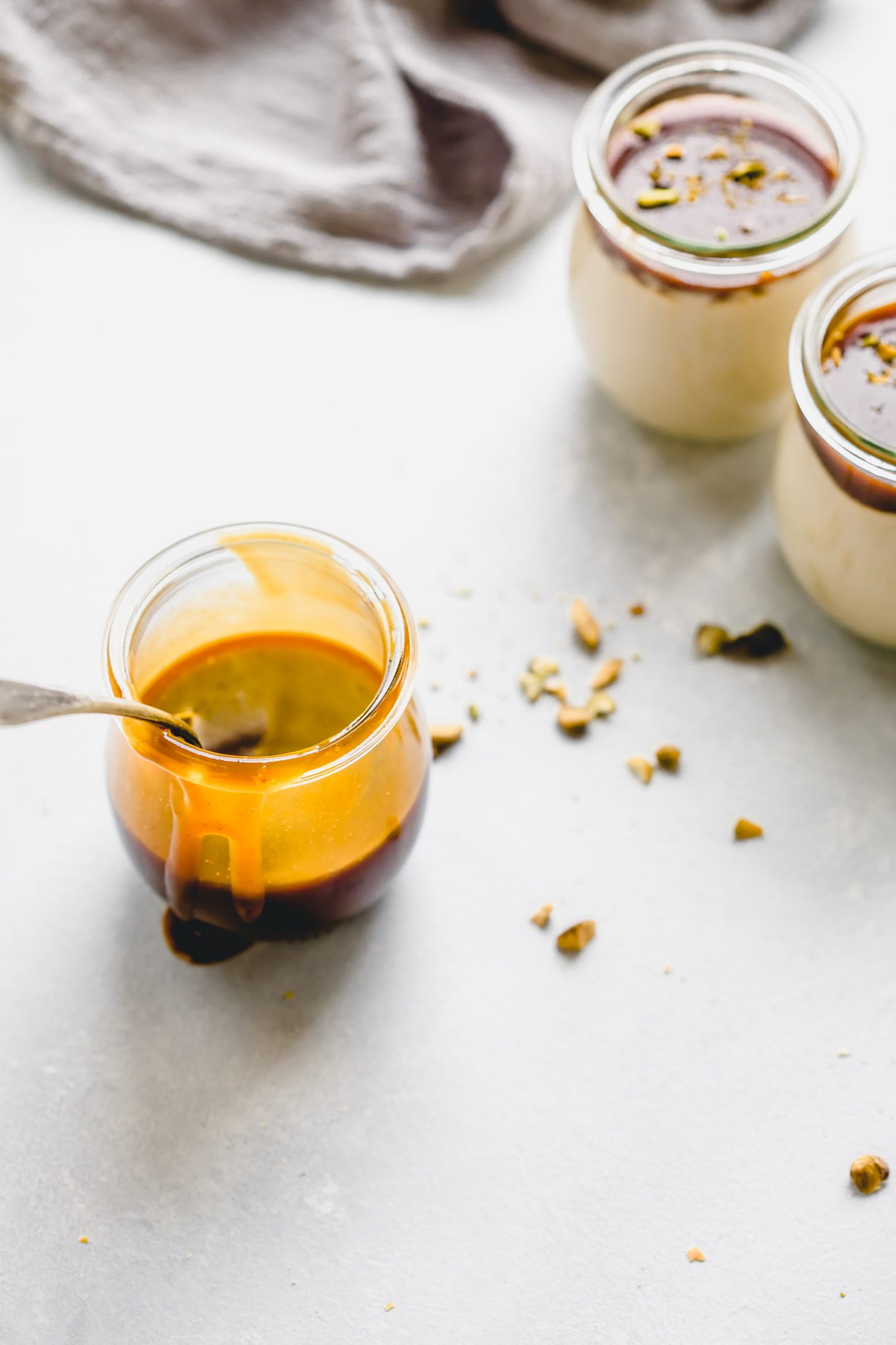 Butterscotch Budino with Salted Caramel & Bourbon Platings + Pairings