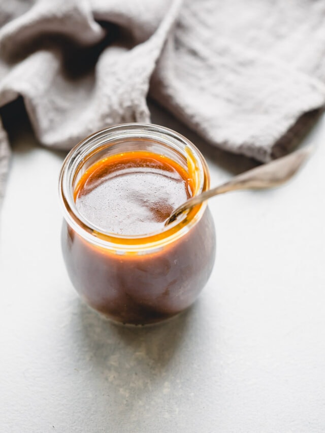QUICK + EASY Salted Caramel Sauce - Platings + Pairings