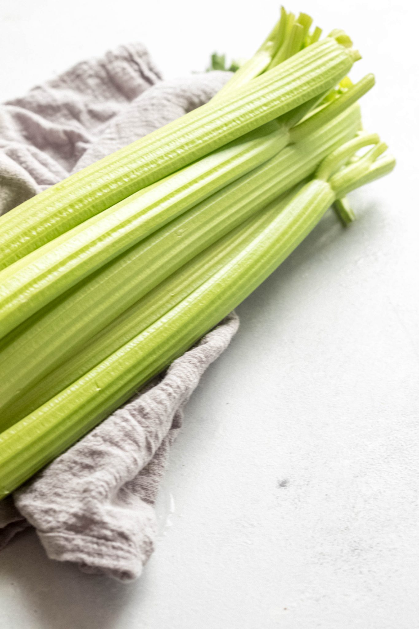 Bunch of celery.