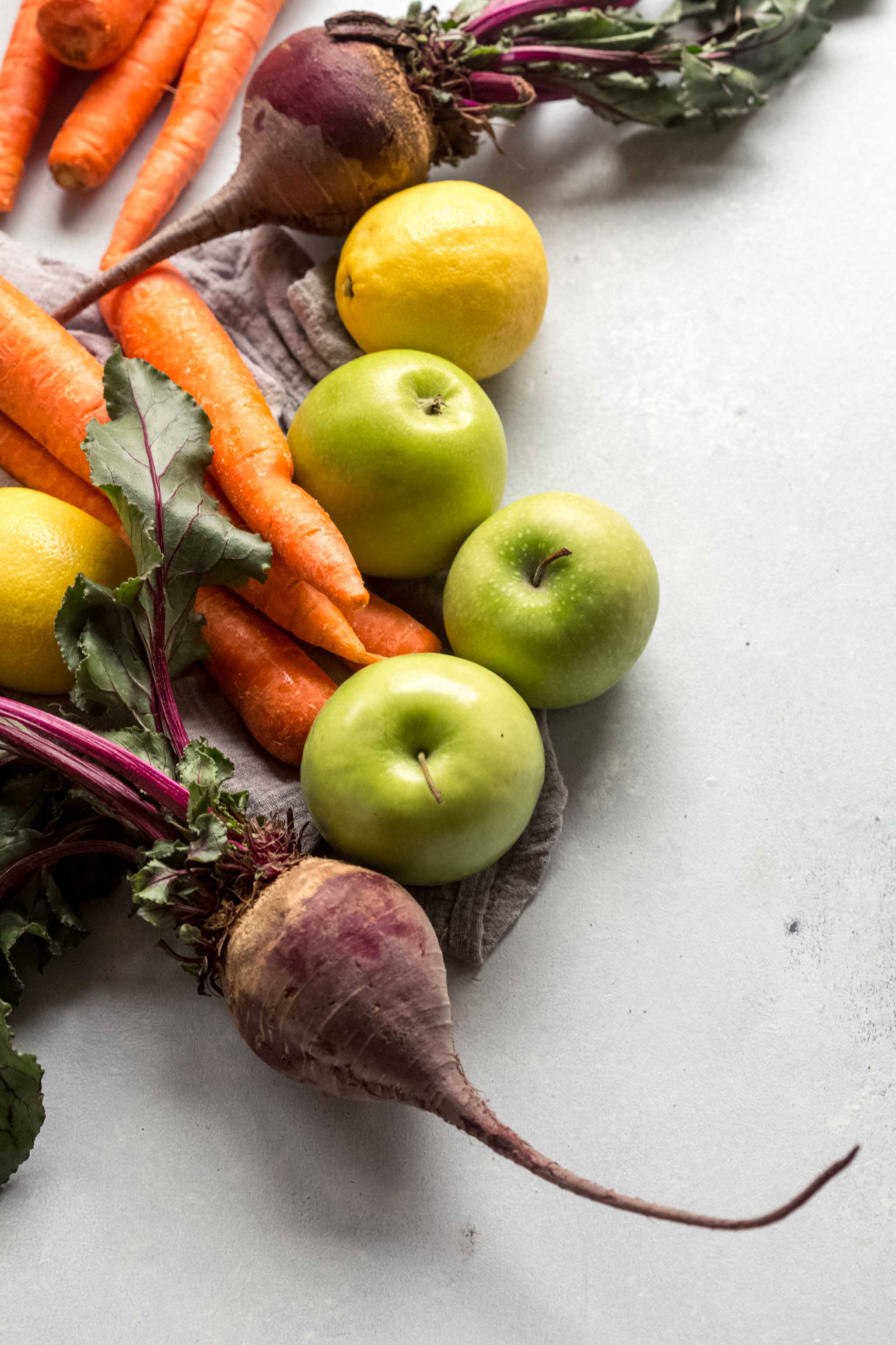 Ingredients for Beet Juice.