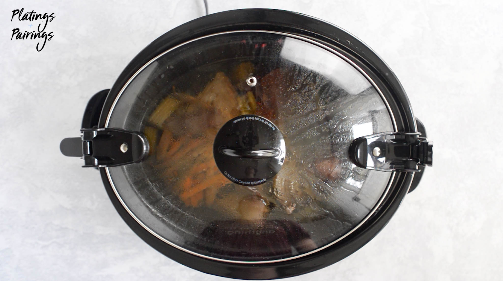 Slow Cooker "Better Than Botox" Bone Broth + VIDEO Platings + Pairings